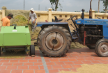Chế tạo máy thu và bảo quản rơm cho nông dân